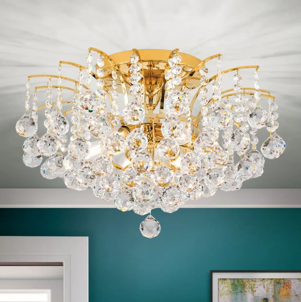 24 karaats vergulde plafondlamp LENNARDA