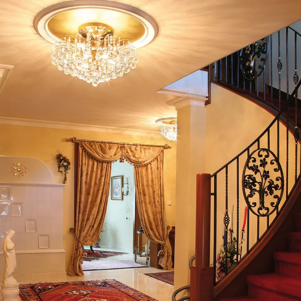 24 karaats vergulde plafondlamp LENNARDA