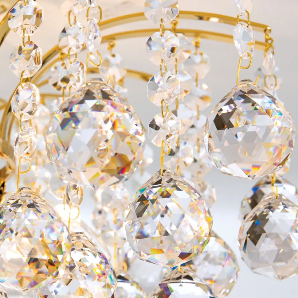 24 karaats vergulde plafondlamp LENNARDA