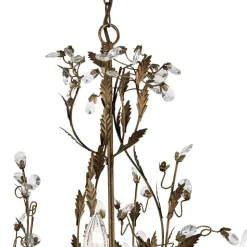 8 lichtbronnen Kroonluchter Almandite Florentijns