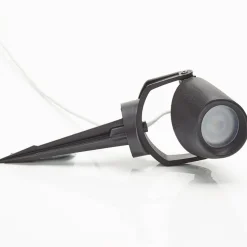 Aardspiesspot Minitommy-EL 1-lamp zwart/frosted