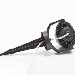 Aardspiesspot Minitommy-EL 1-lamp zwart/frosted