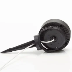 Aardspießstraler Tommy rond zwart 1-lamps 10W CCT