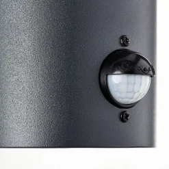 Aberdeen buitenwandlamp, sensor, hoogte 23,2 cm, antraciet