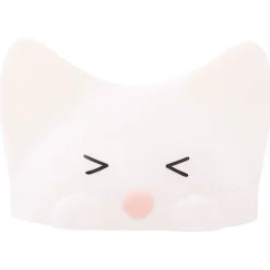 Accu-LED-nachtlamp Catty Cat, 7 kleuren + sound