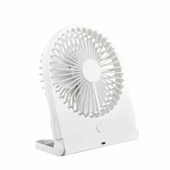 Accu-tafelventilator Breezy, wit, stil
