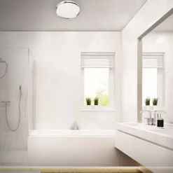 Acorus LED plafondlamp, IP44, sterdecor, Ø 28 cm