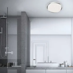 Acorus LED plafondlamp, IP44, sterdecor, Ø 33 cm