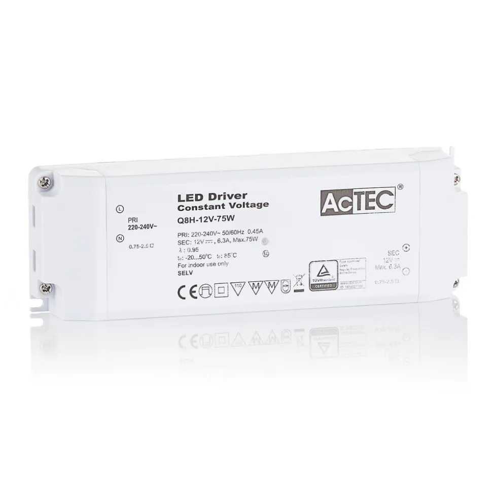 AcTEC Q8H LED driver CV 12V, 75W