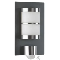 Adonia buitenwandlamp, antraciet, bewegingsmelder