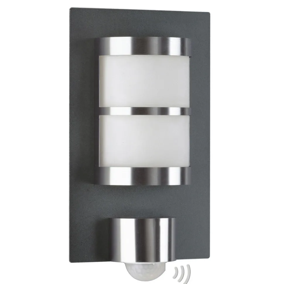 Adonia buitenwandlamp, antraciet, bewegingsmelder