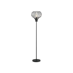 Aglio vloerlamp, hoogte 180 cm, zwart, metaal