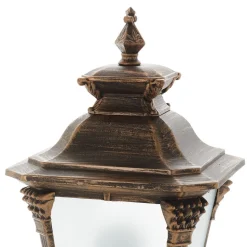 Aiko sokkellamp in patinalook