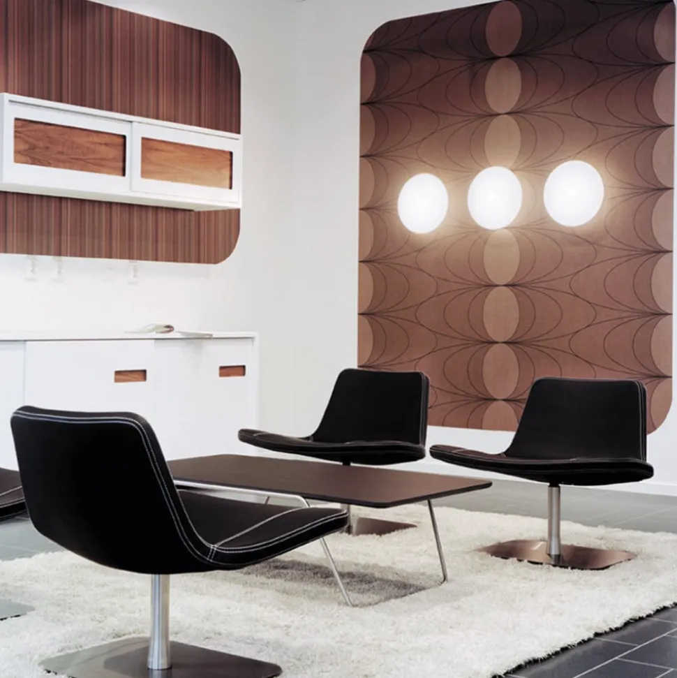 AJ Eklipta - ronde glazen wandlamp