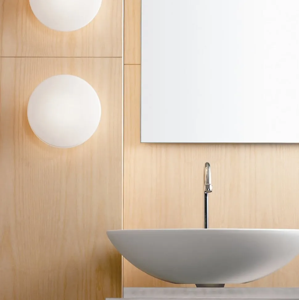 AJ Eklipta - ronde glazen wandlamp