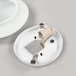 Alba plafondlamp van opaalglas, Ø 25 cm