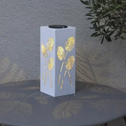 Albaleaf LED lamp op zonne-energie, 2 mogelijke toepassingen