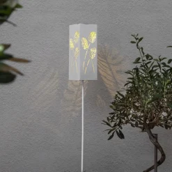 Albaleaf LED lamp op zonne-energie, 2 mogelijke toepassingen