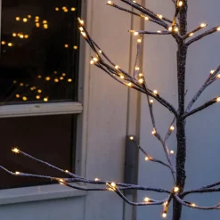 Alex LED boom met sneeuw Look, hoogte 90 cm