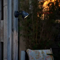 Alfa - kantelbare LED-buitenwandspot, IP65