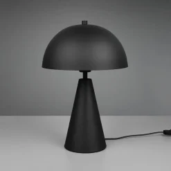 Alfie tafellamp, mat zwart, metaal, E27