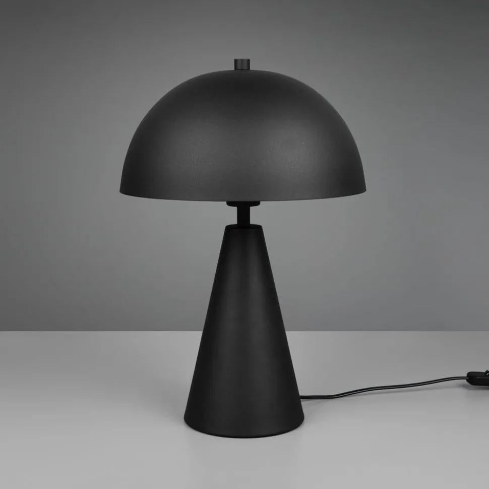 Alfie tafellamp, mat zwart, metaal, E27