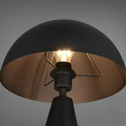 Alfie tafellamp, mat zwart, metaal, E27