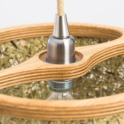 ALMUT 2610 hanglamp Ø 25cm, hooi puur