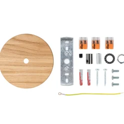 ALMUT 2610 hanglamp Ø 25cm, hooi puur