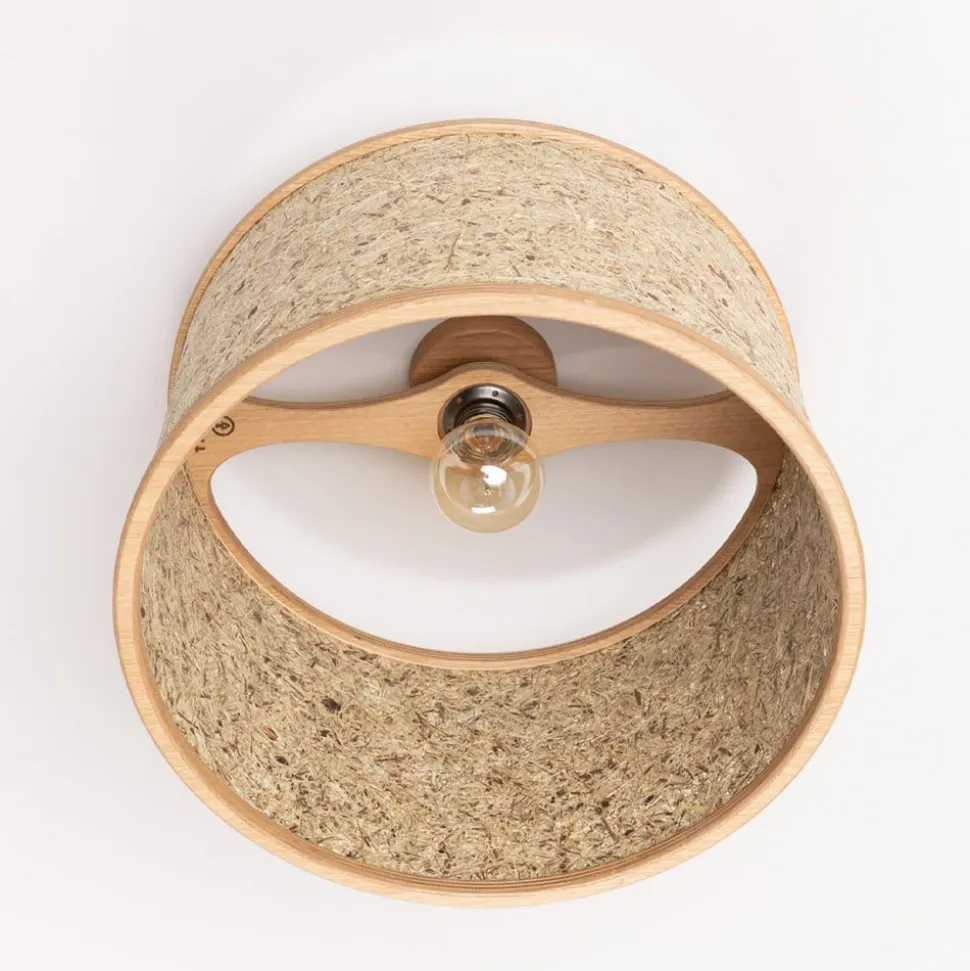 ALMUT 2610 plafondlamp Ø 45cm, hooi puur