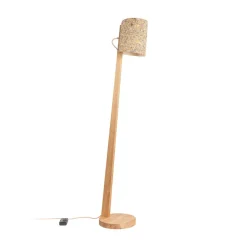 ALMUT 1411 vloerlamp cilindrisch Ø30cm Alpenweide