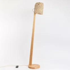 ALMUT 1411 vloerlamp cilindrisch Ø30cm Alpenweide