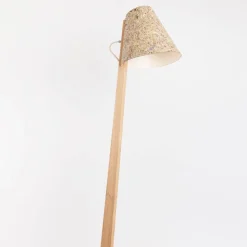 ALMUT 1411 vloerlamp gebogen Ø30cm Alpenweide