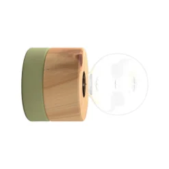 ALMUT 0239 wandlamp, vegan, den/wasabigroen