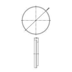 Altais Motion LED buiten plafondlamp, 25W, Ø 33 cm