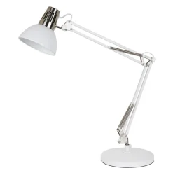 Aluminor Calypsa bureaulamp, wit