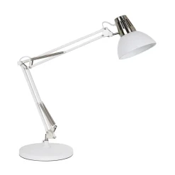 Aluminor Calypsa bureaulamp, wit