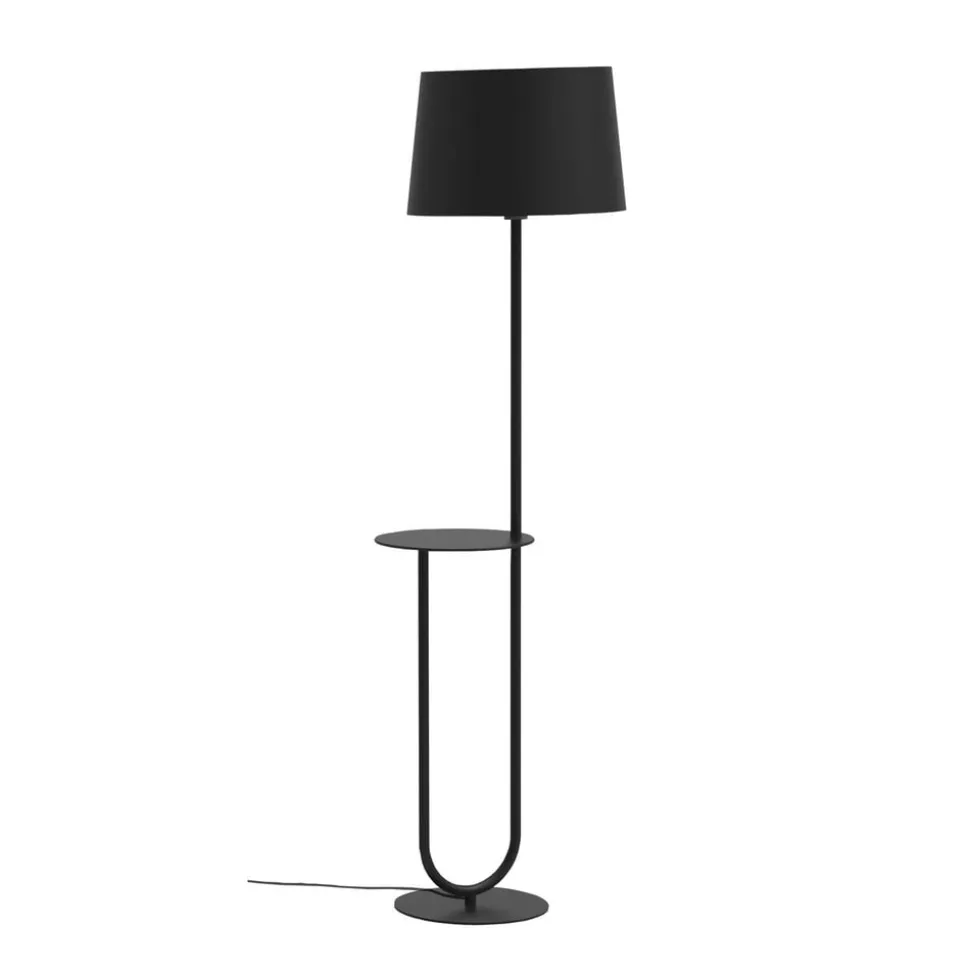 Aluminor Duo vloerlamp met legtafel