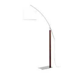 Aluminor Rainbow vloerlamp ebbenhout/chroom