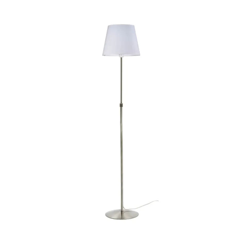 Aluminor Store vloerlamp, alu/wit