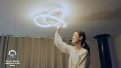 Ambala LED plafondspot, 2-lamps, zwart, metaal, CCT, dimbaar