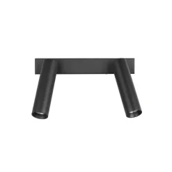 Ambala LED plafondspot, 2-lamps, zwart, metaal, CCT, dimbaar