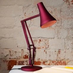 Anglepoise 90 Mini Mini LED tafellamp bessenrood