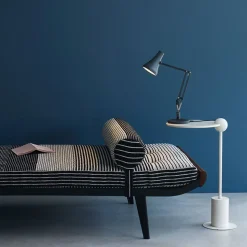 Anglepoise 90 Mini Mini LED tafellamp staalblauw