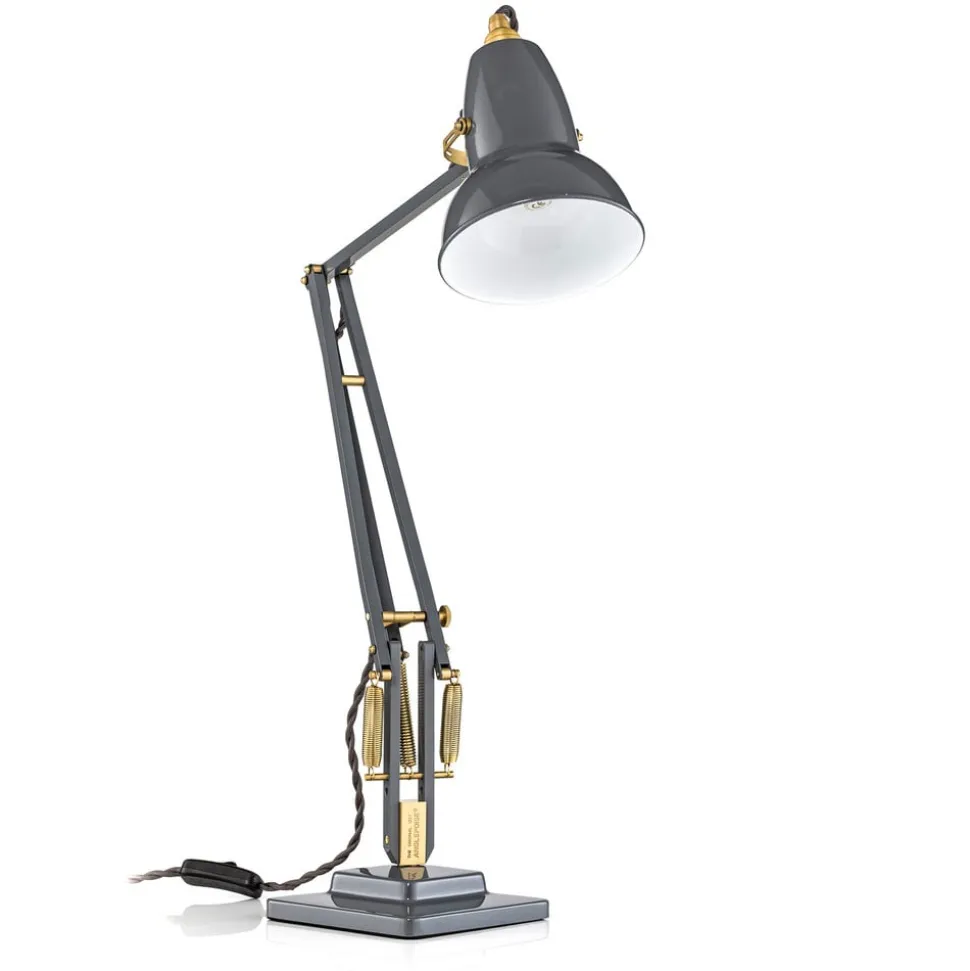 Anglepoise® Original 1227 Brass tafellamp grijs