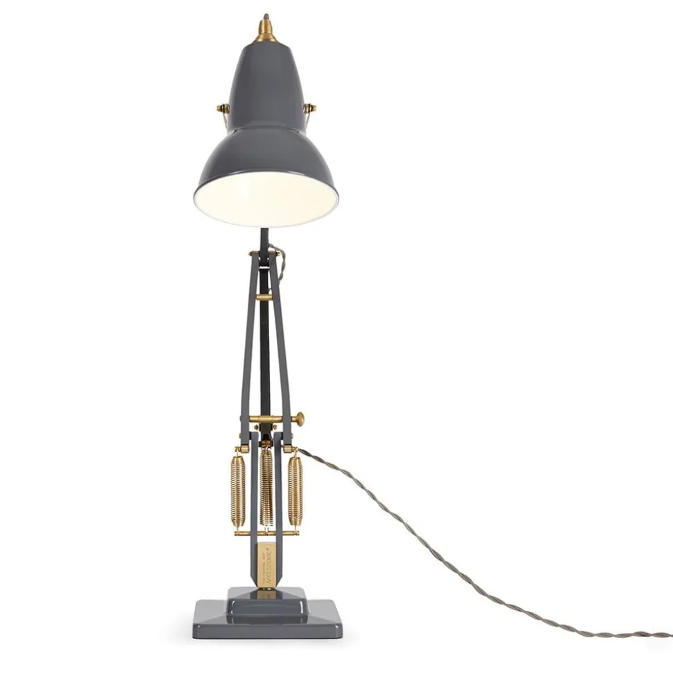 Anglepoise® Original 1227 Brass tafellamp grijs