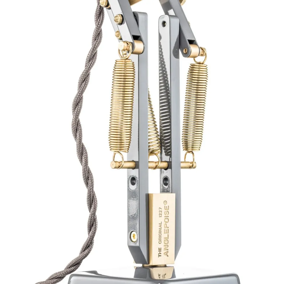 Anglepoise® Original 1227 Brass tafellamp grijs