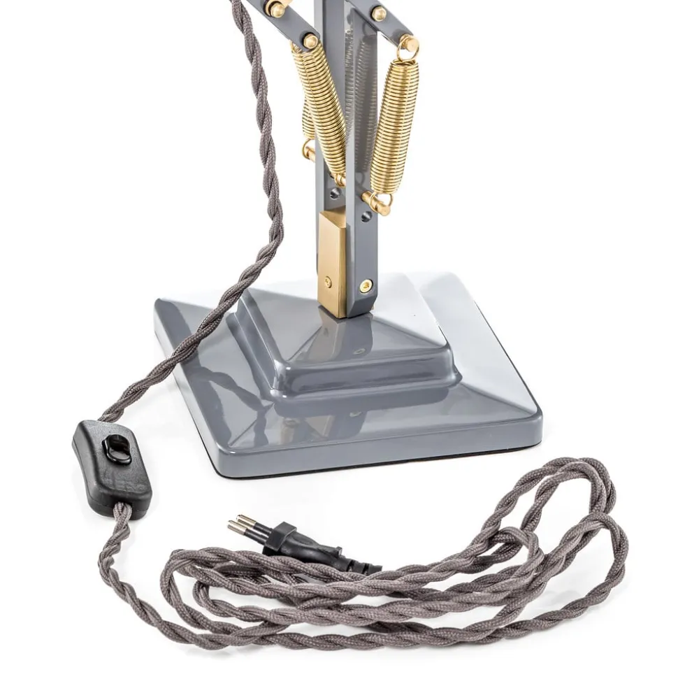 Anglepoise® Original 1227 Brass tafellamp grijs
