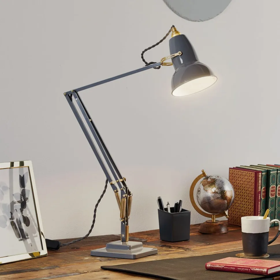 Anglepoise® Original 1227 Brass tafellamp grijs