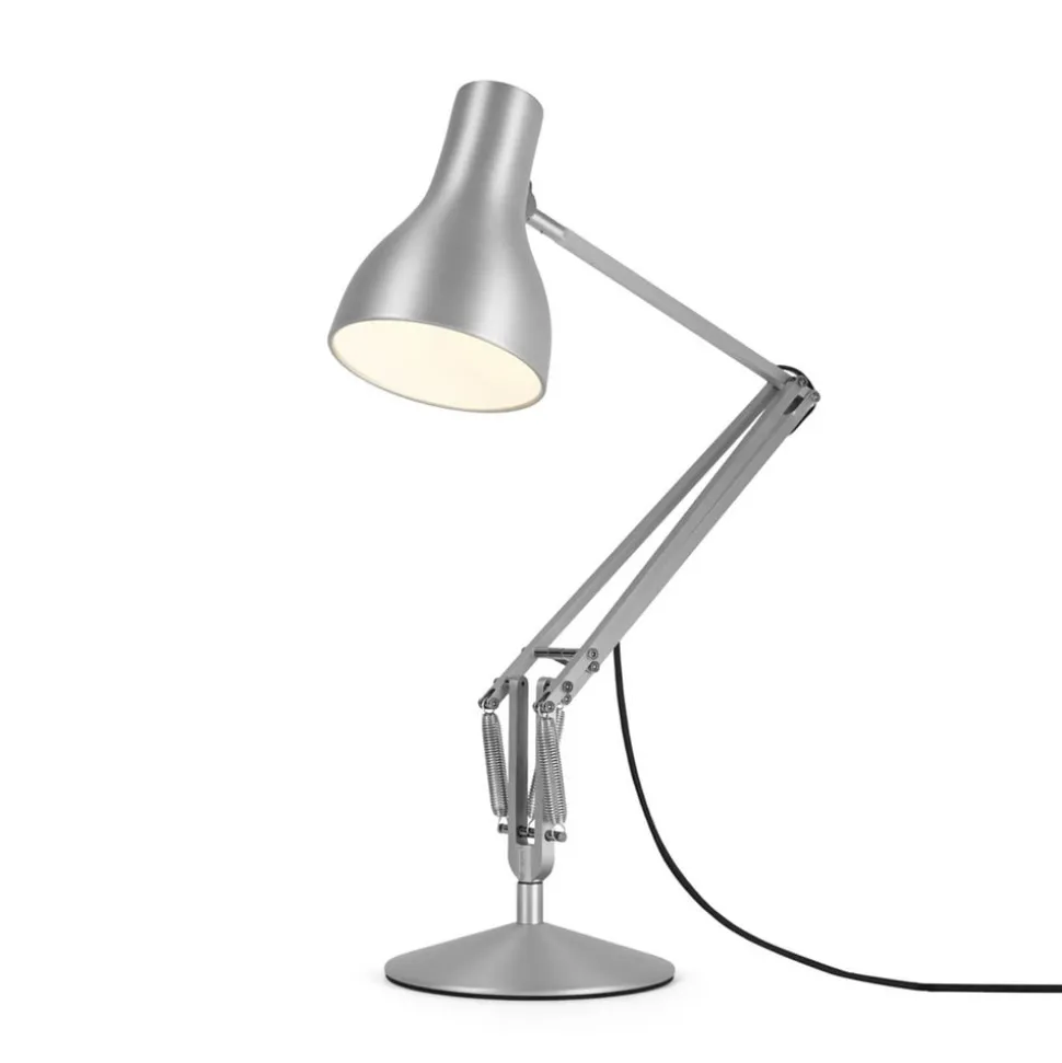Anglepoise Type 75 tafellamp zilverglans